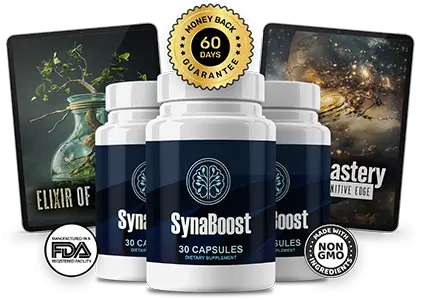 Three-bottle SynaBoost pack