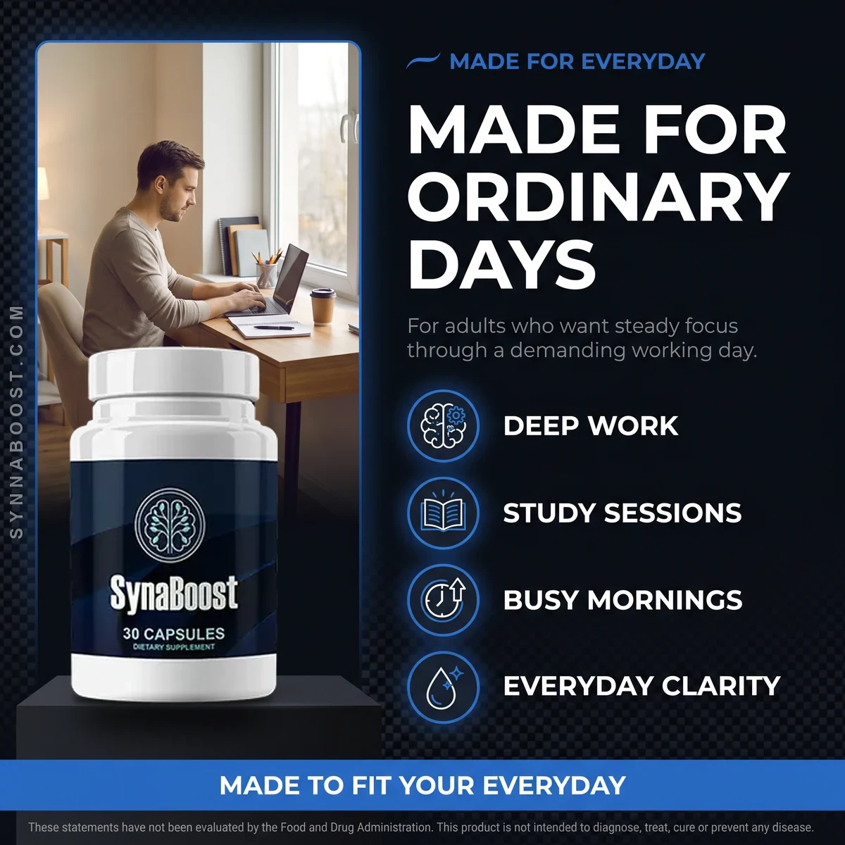 Who SynaBoost is for — everyday use